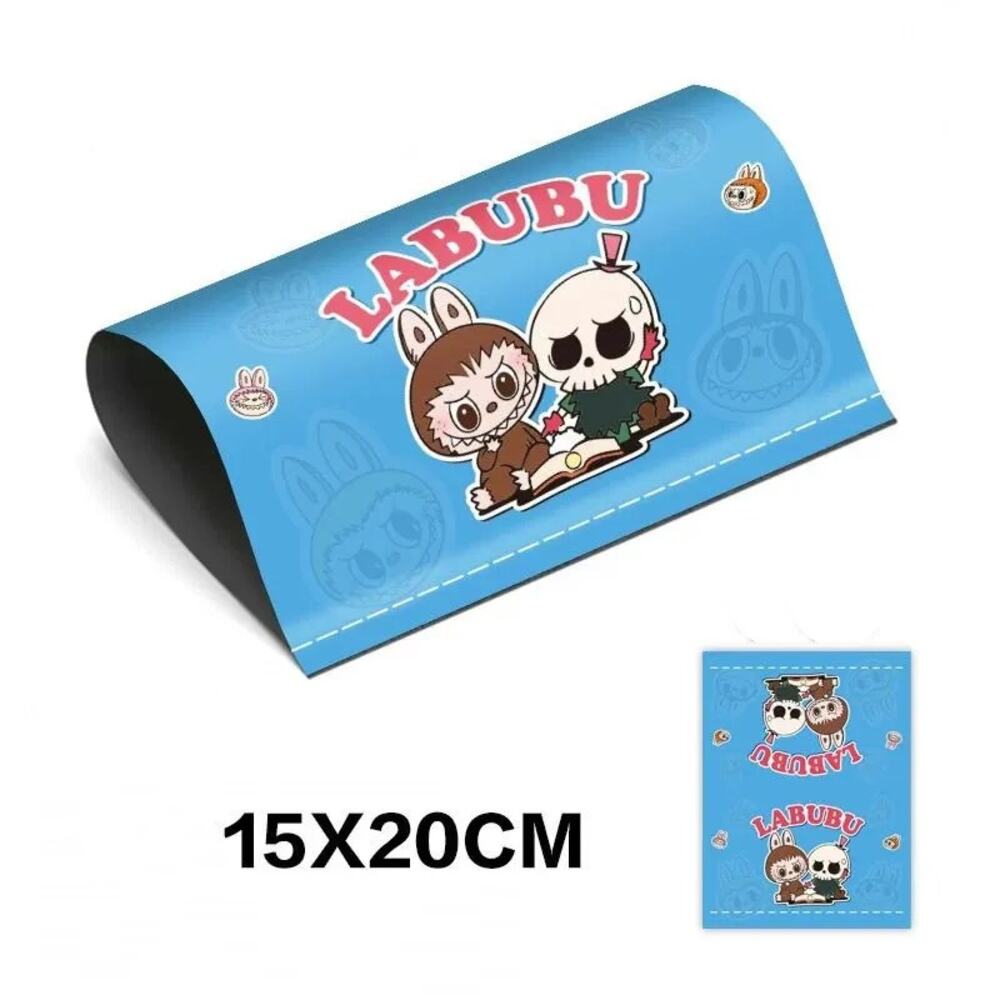 NEW fanmade labubu car sticker care label home decoration